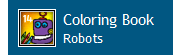 Coloring Book 14: Robots